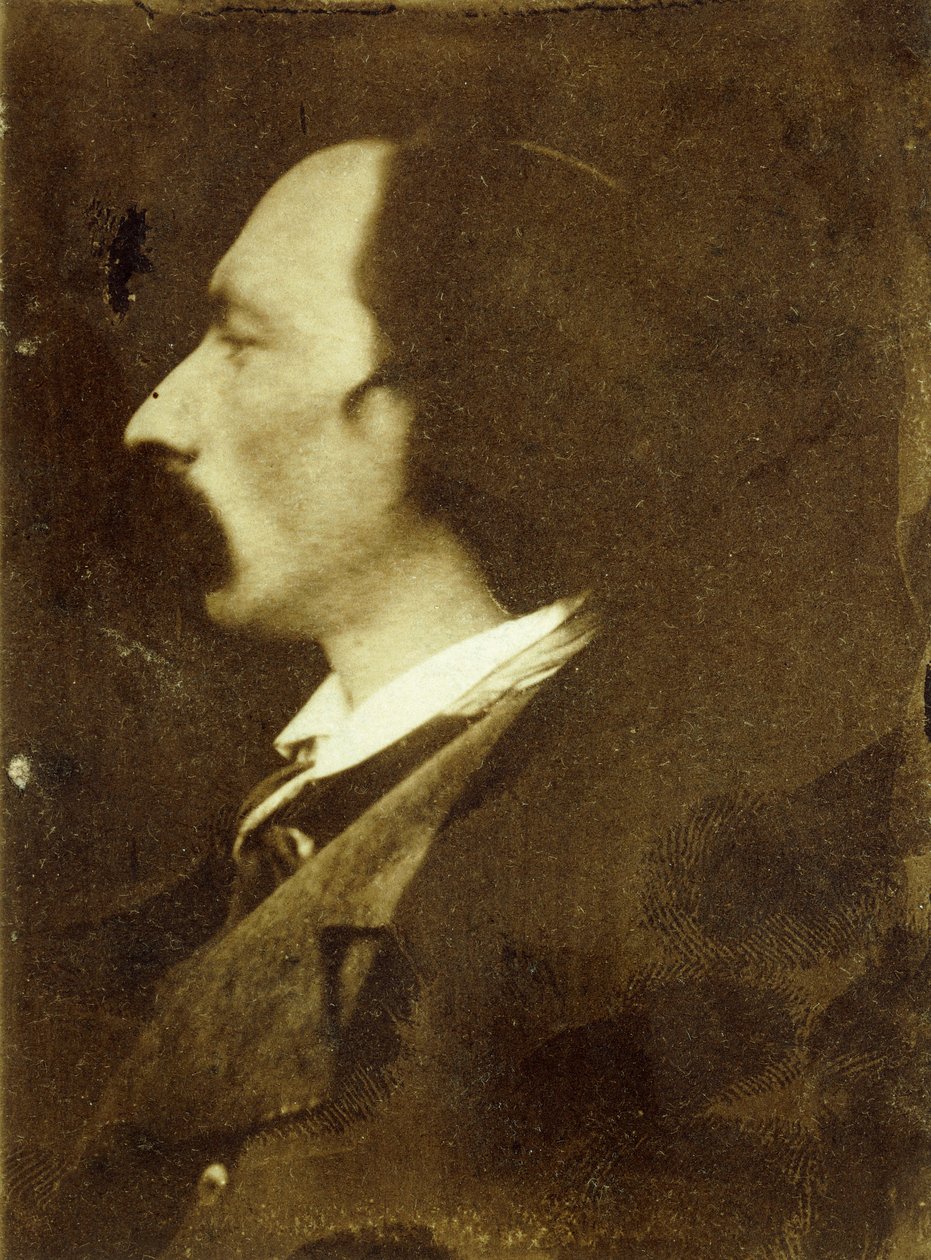 Ritratto di Auguste Vacquerie da Victor Hugo