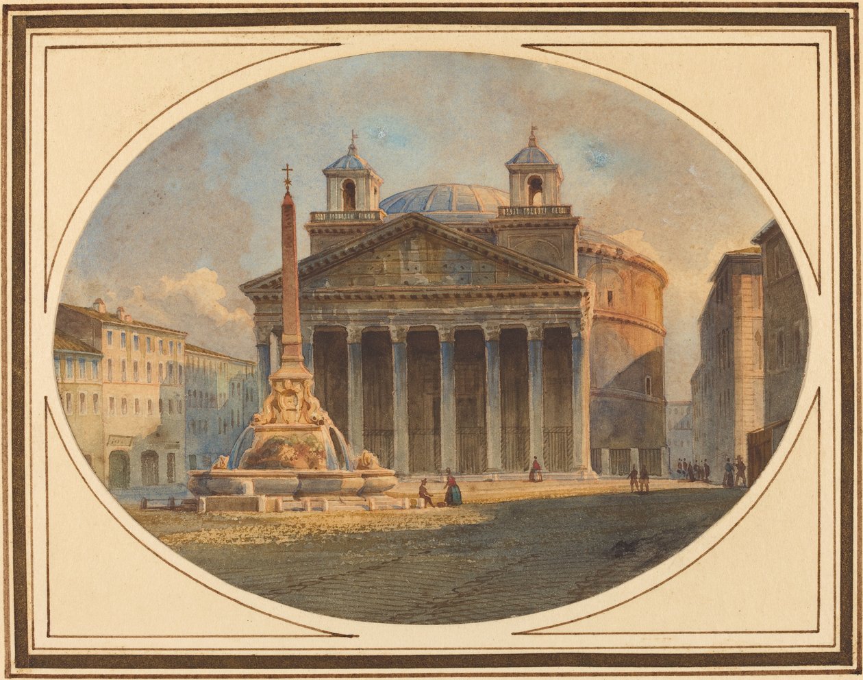 Il Pantheon da Victor Jean Nicolle