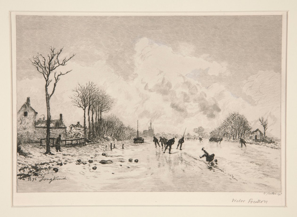 I pattinatori da Victor Louis Focillon