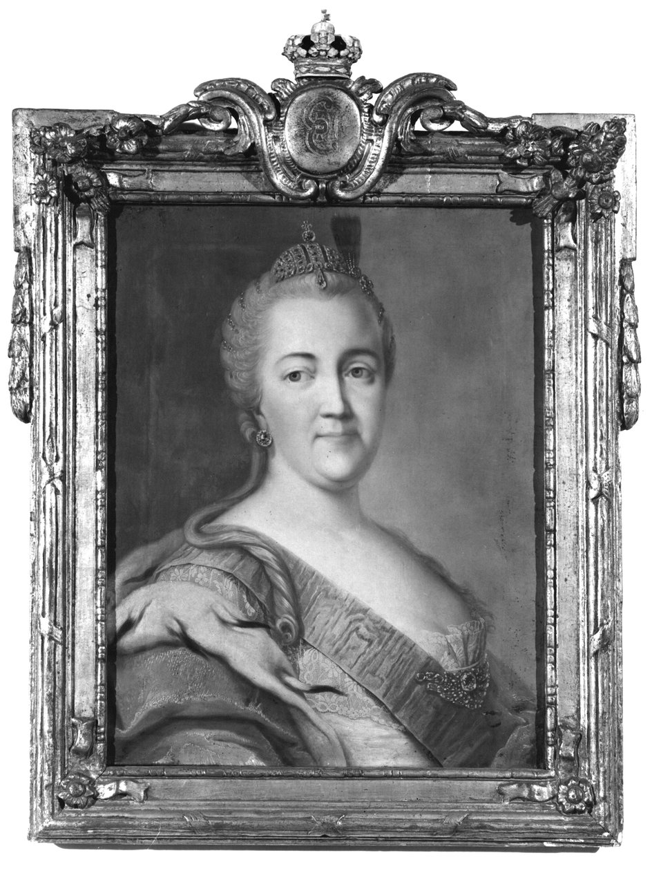 Caterina II (1729-96) da Vigilius Erichsen