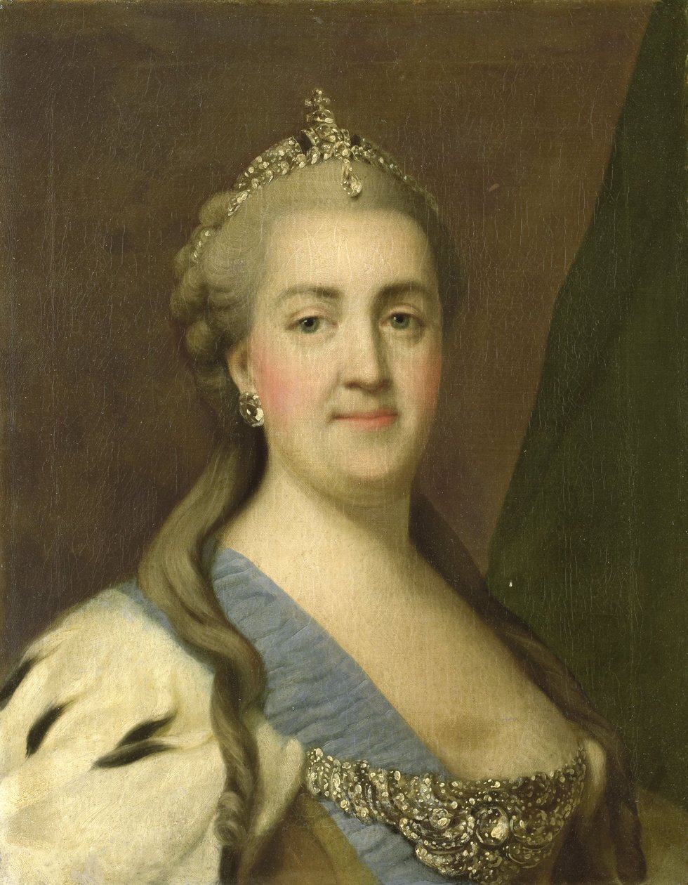 Caterina II (1729-96), imperatrice di Russia da Vigilius Erichsen
