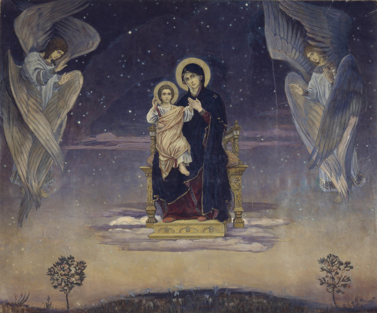 La Vergine, 1901 da Viktor Mikhaylovich Vasnetsov