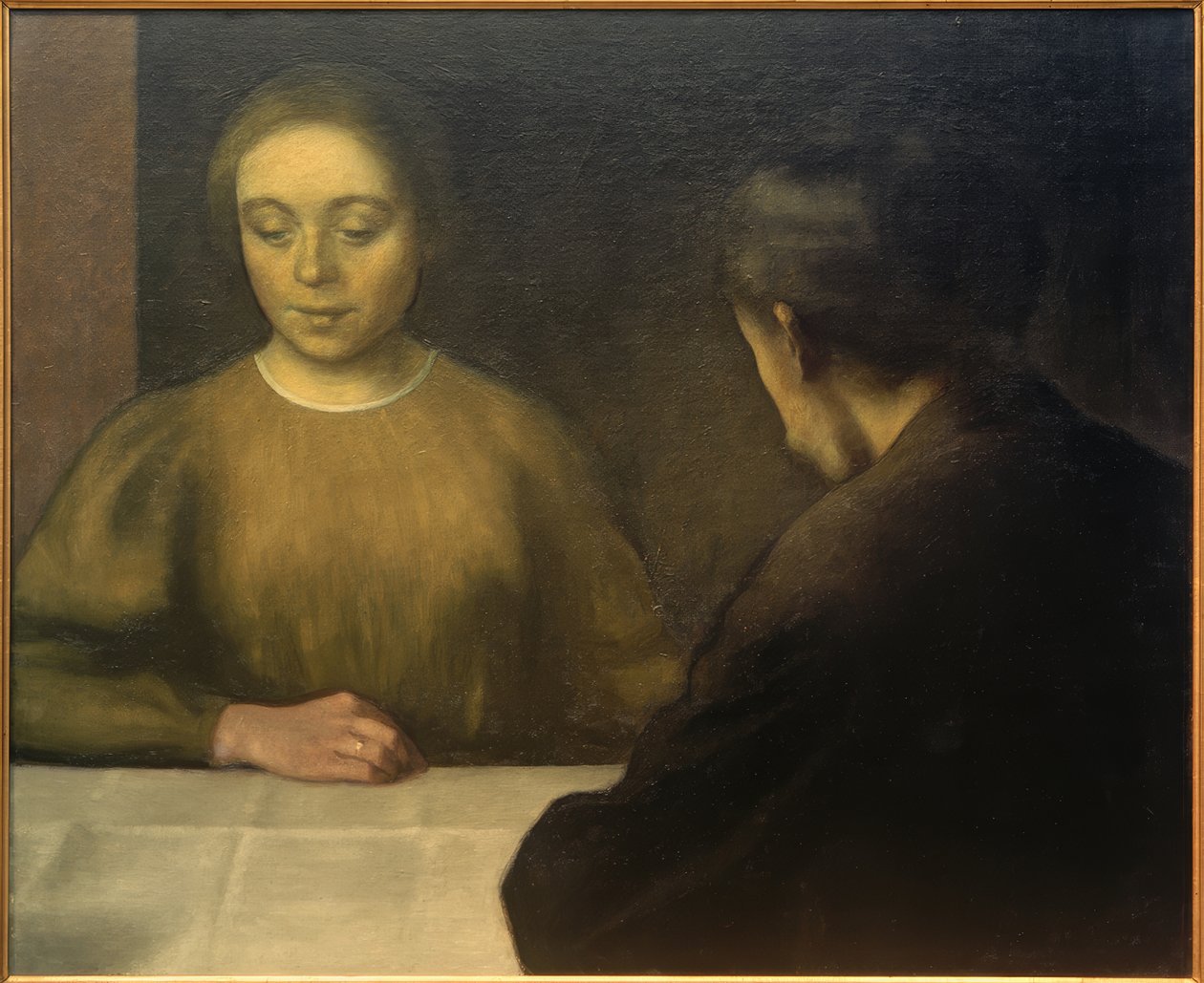 Coppia Hammershøi da Vilhelm Hammershoi