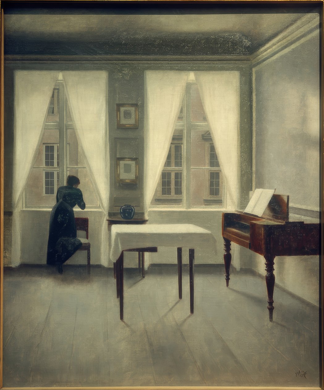 Interno, Strandgade 30 da Vilhelm Hammershoi
