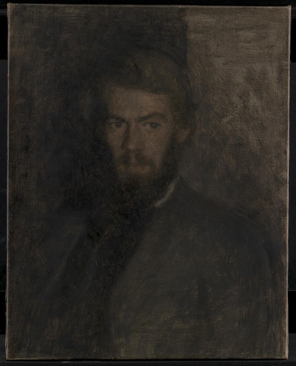 Henry Madsen. Schizzo da Vilhelm Hammershøi