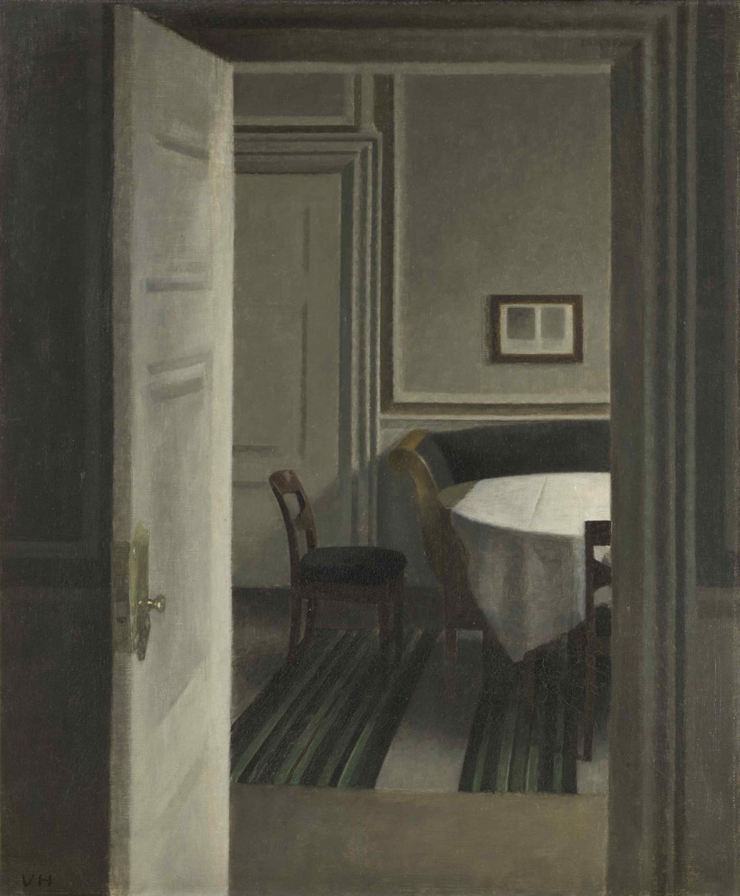 Interno, Strandgade 30 da Vilhelm Hammershøi