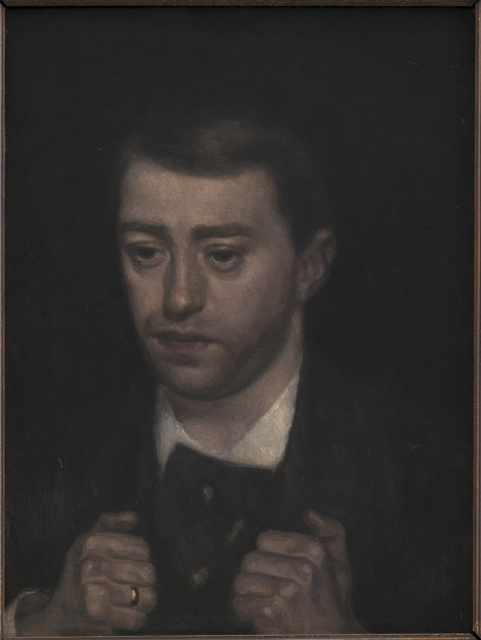 Il compositore Fini Henriques da Vilhelm Hammershøi
