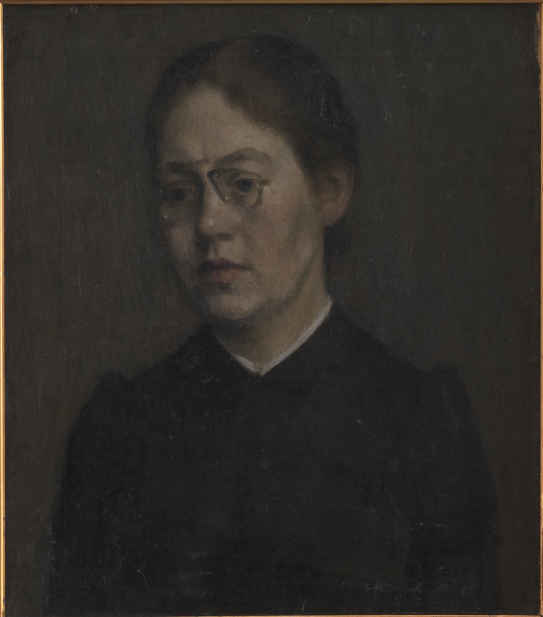 La Pittrice Elisabeth Wandel da Vilhelm Hammershøi