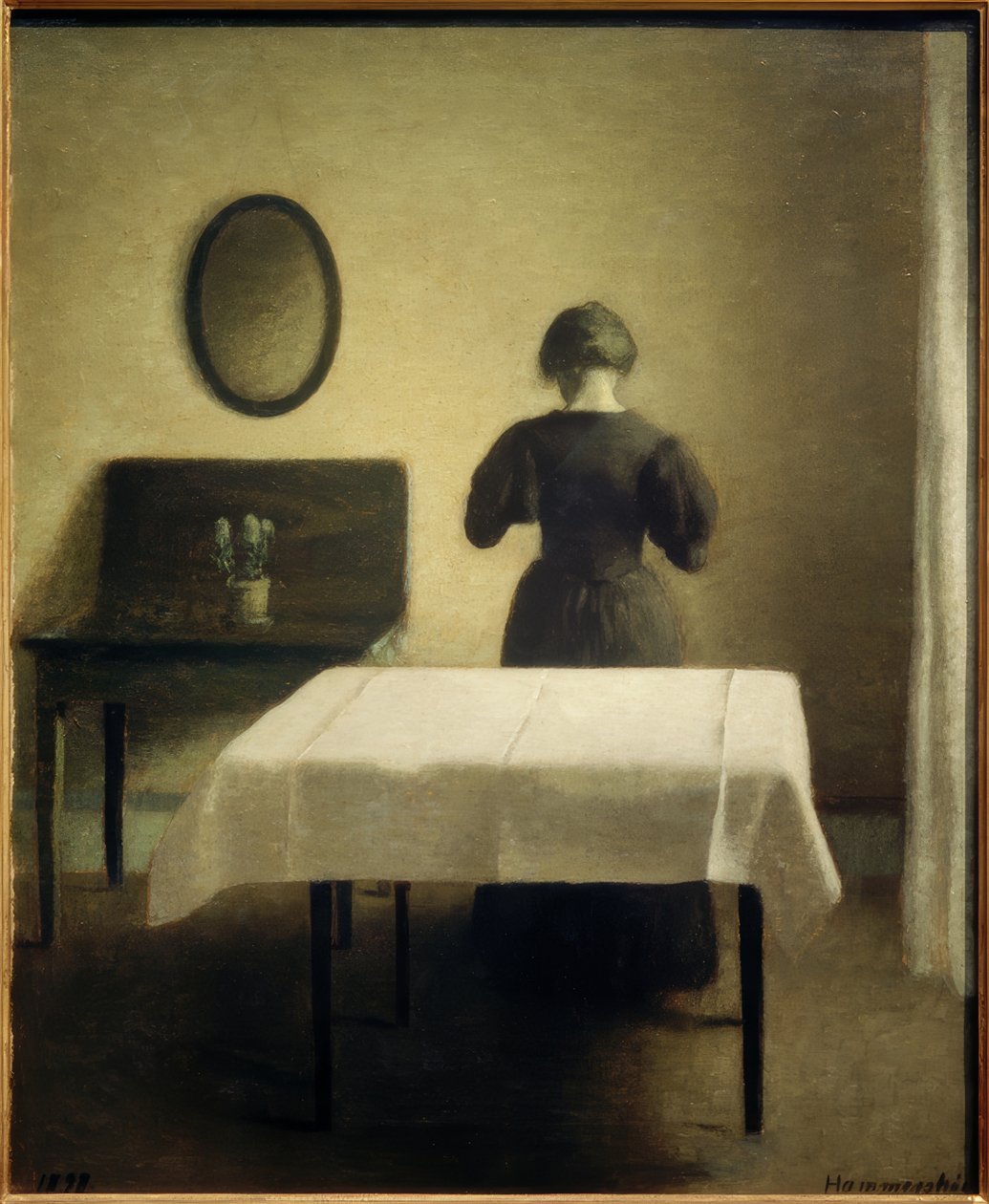 Interno, 1898 da Vilhelm Hammershoi