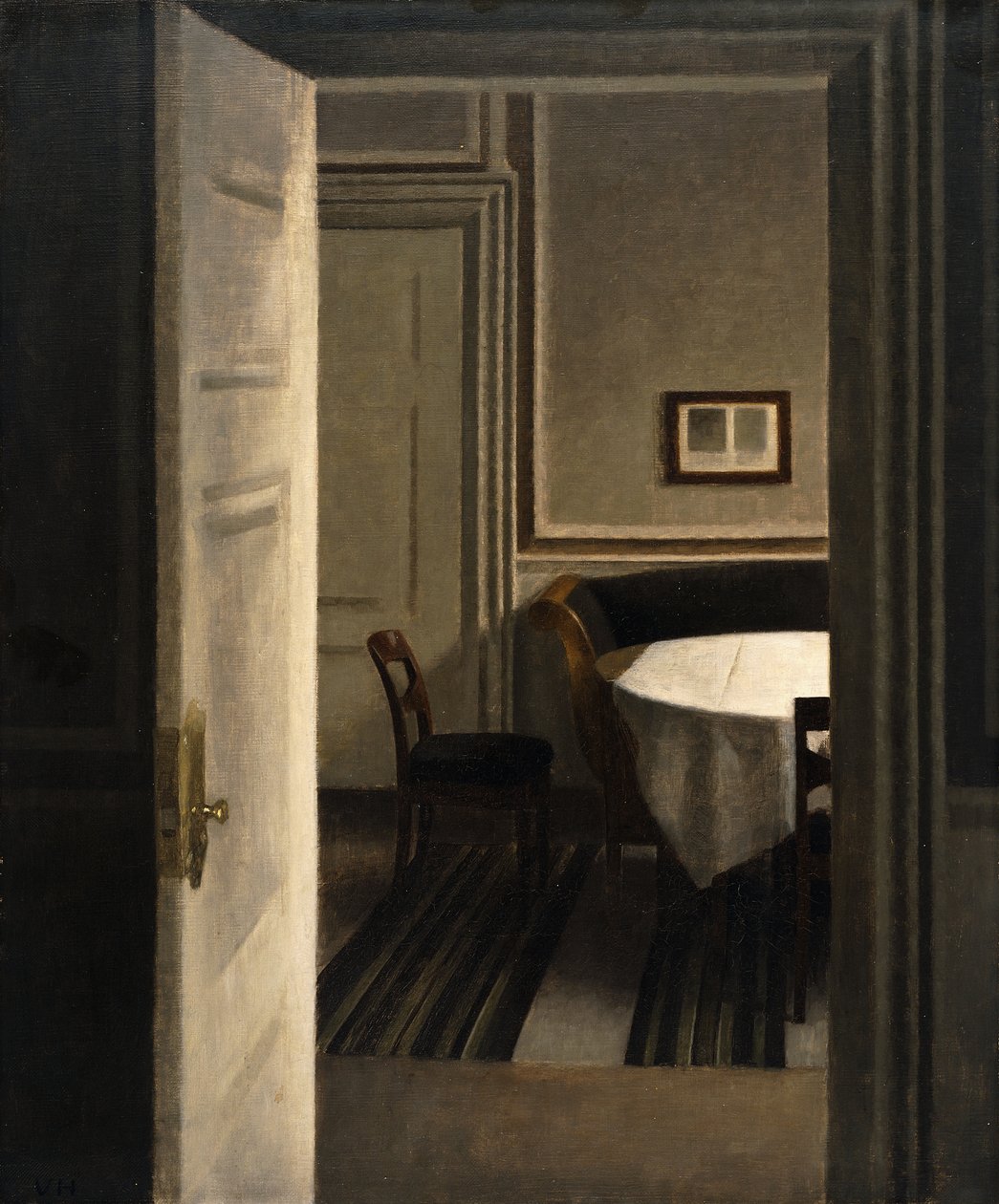 Interno, Strandgade 30, 1904 da Vilhelm Hammershoi