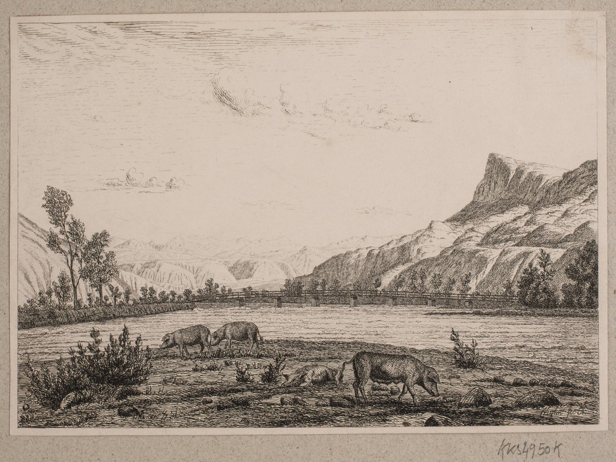 Regione montuosa in Tirolo da Vilhelm Kyhn