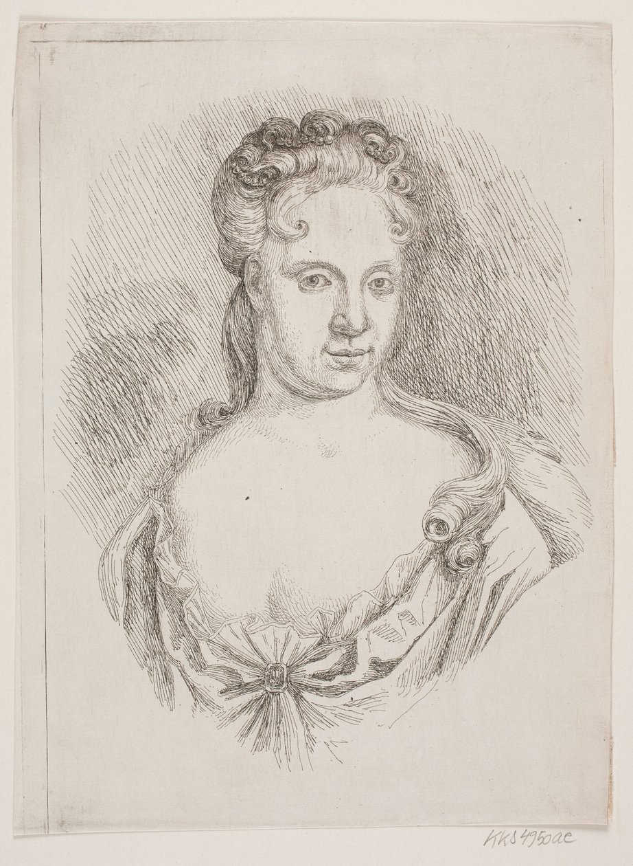 Ritratto di signora da Vilhelm Kyhn