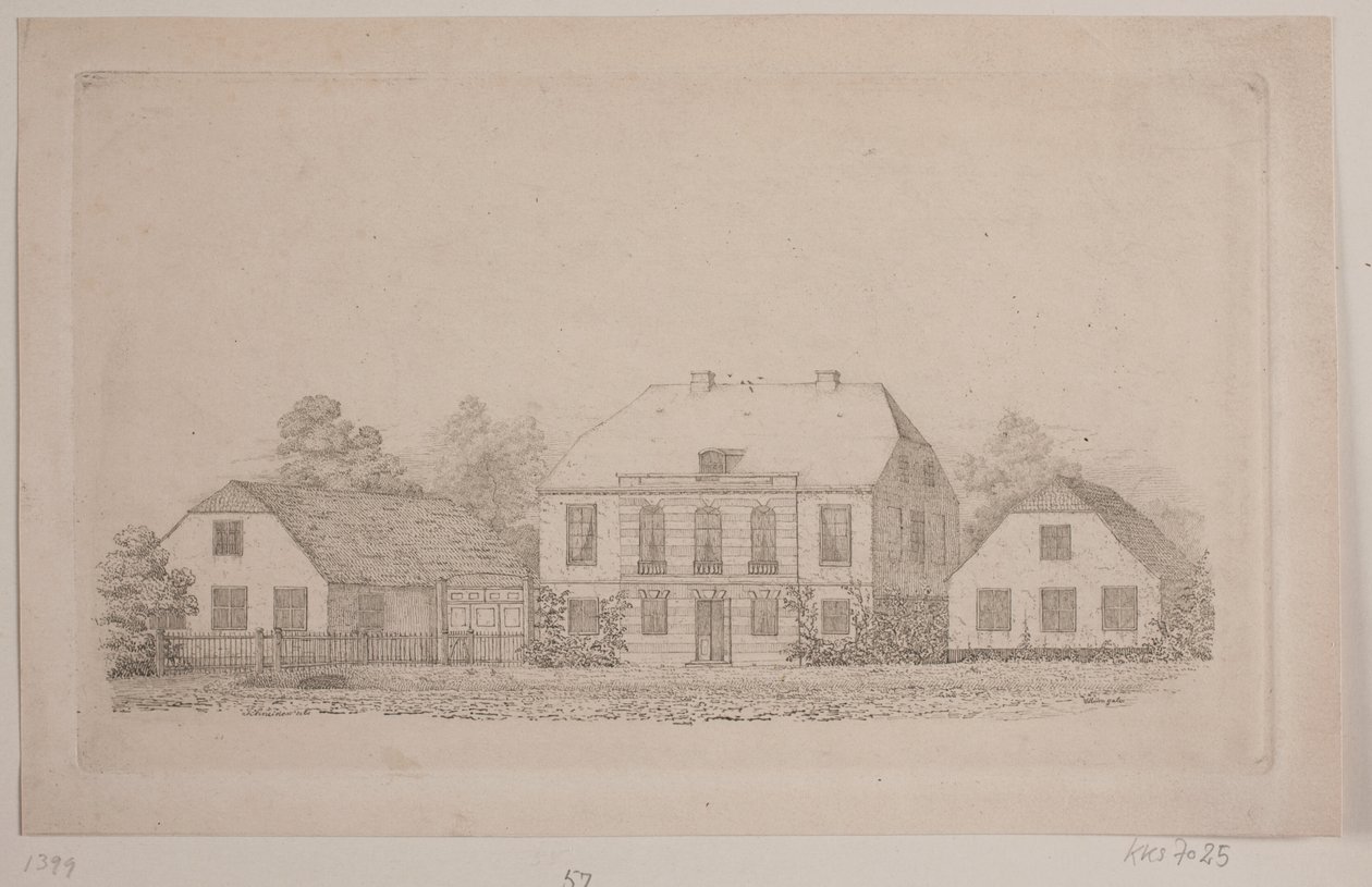 Una villa in Frederiksberg Alle da Vilhelm Kyhn