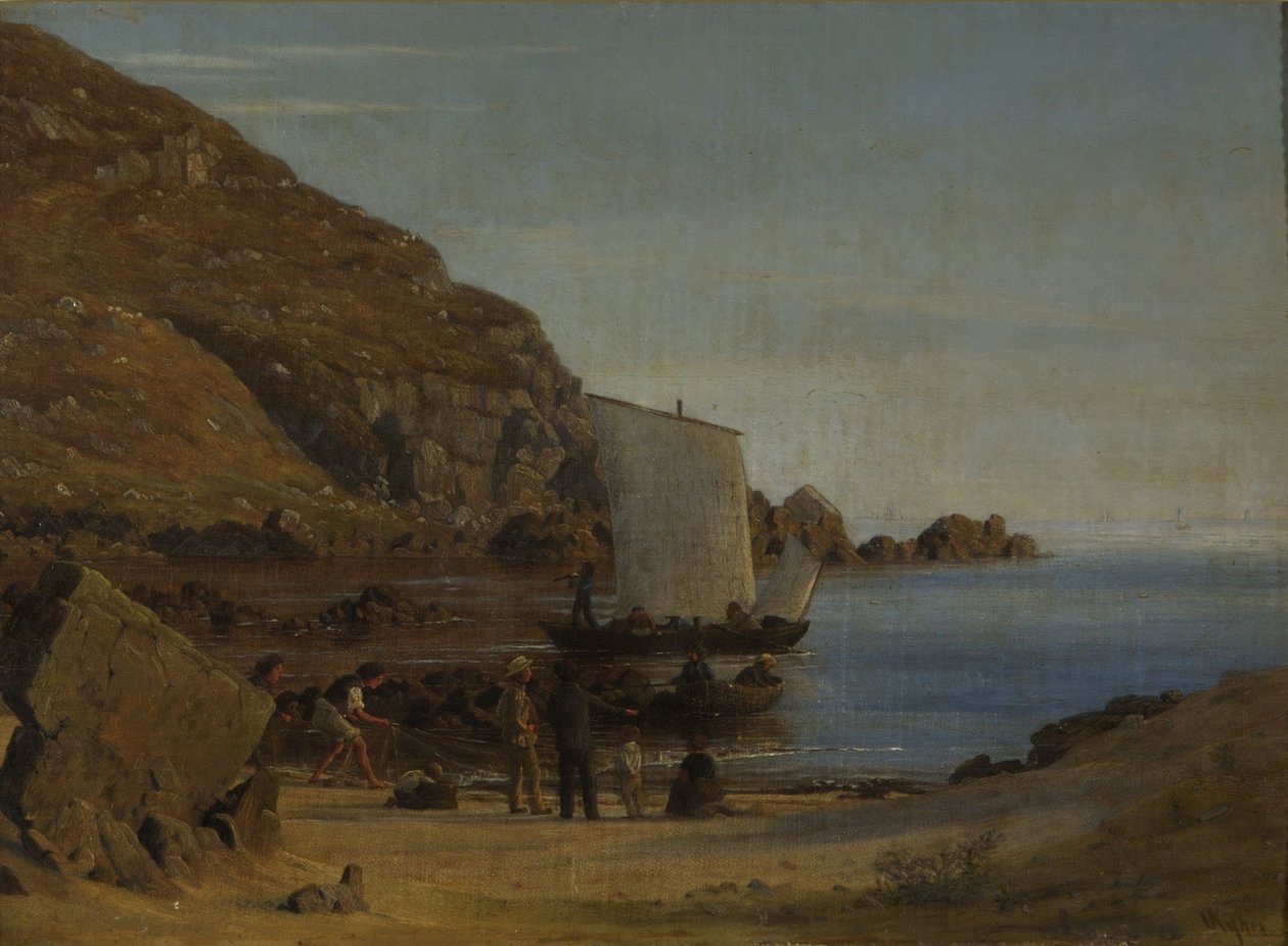 Formazione a Bornholm da Vilhelm Kyhn