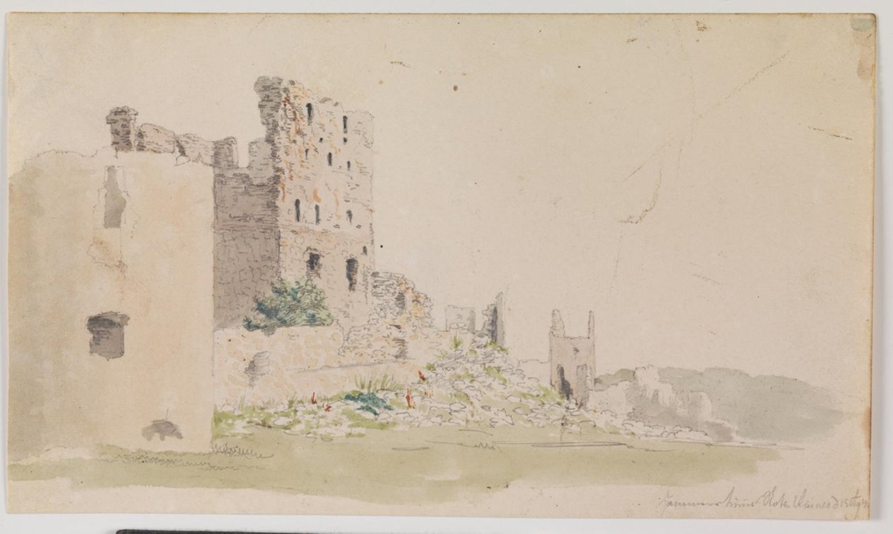 Hammershus. Bornholm da Vilhelm Kyhn