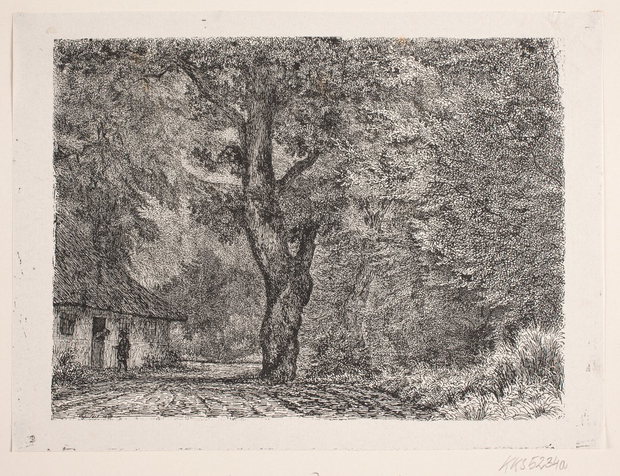 La casa nel bosco da Vilhelm Kyhn