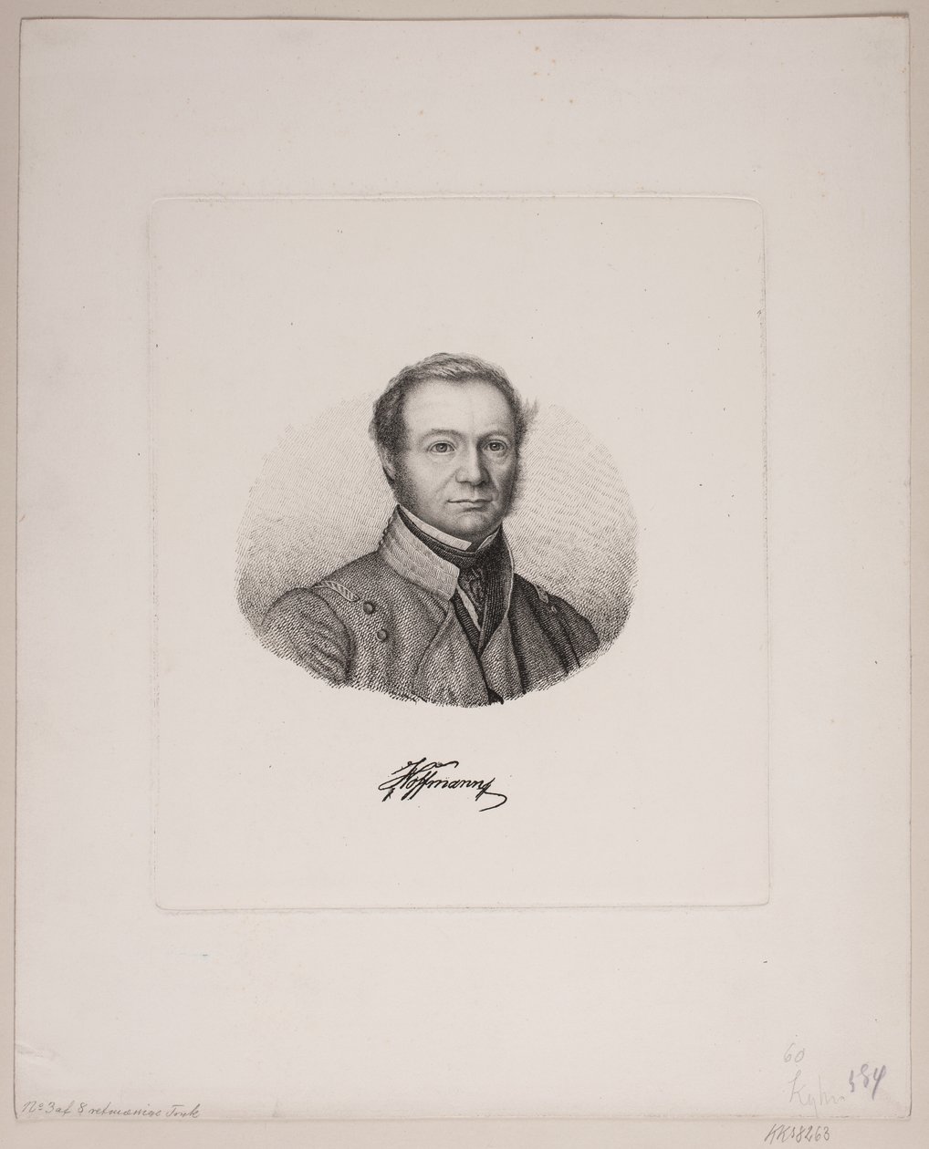 Ritratto di Johan Christopher Hoffmann da Vilhelm Kyhn