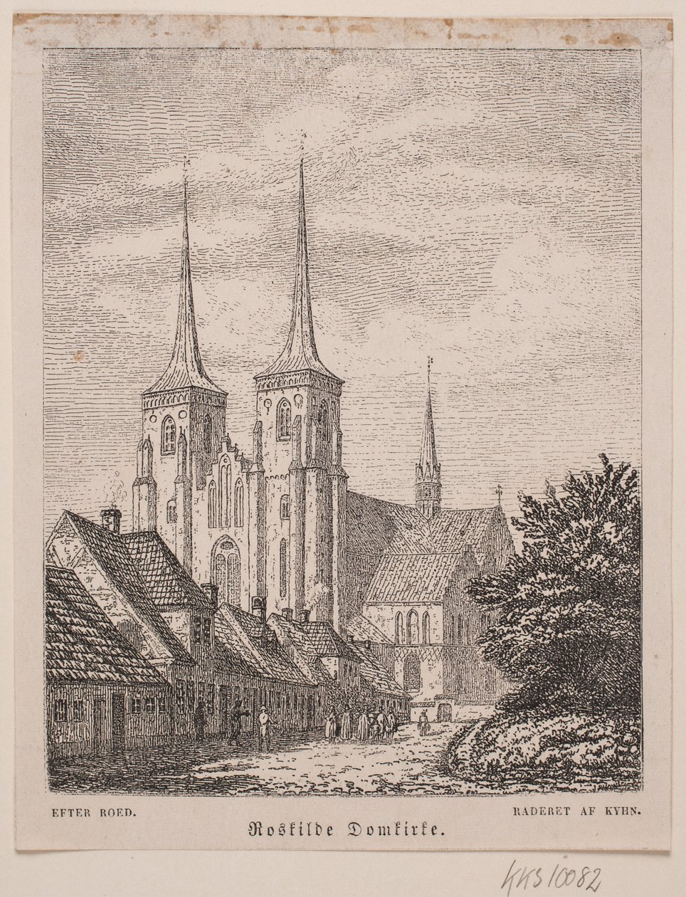 Cattedrale di Roskilde da Vilhelm Kyhn