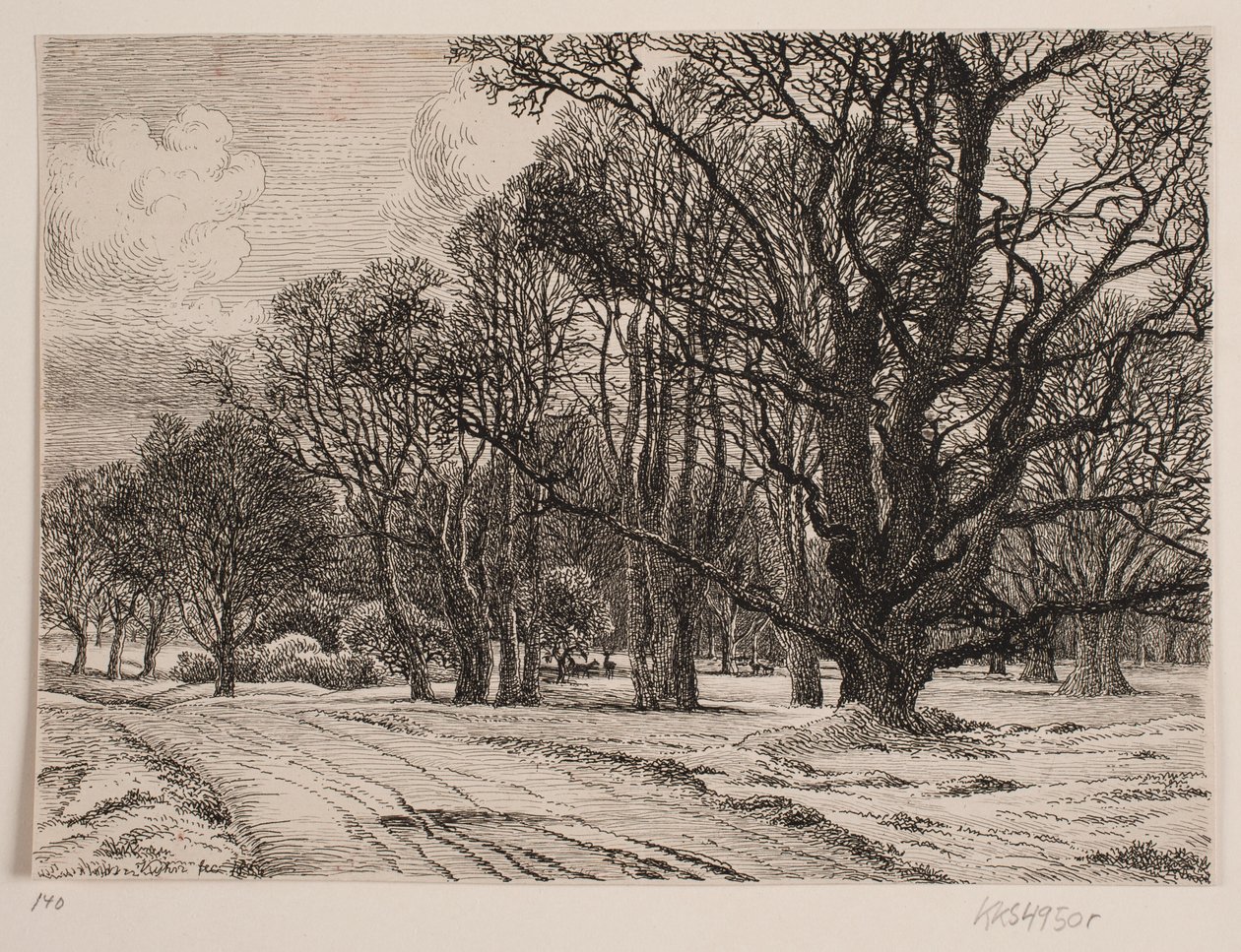 Inverno nel Bosco da Vilhelm Kyhn