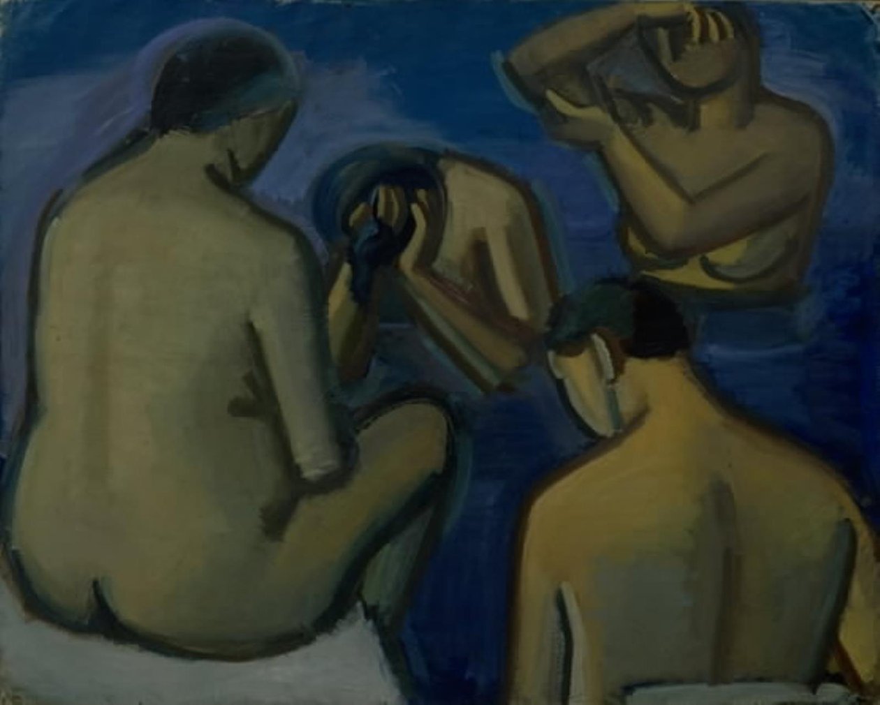 Dopo il bagno da Vilhelm Lundstrøm