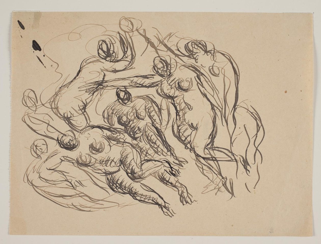 Composizione con sette donne nude da Vilhelm Lundstrøm
