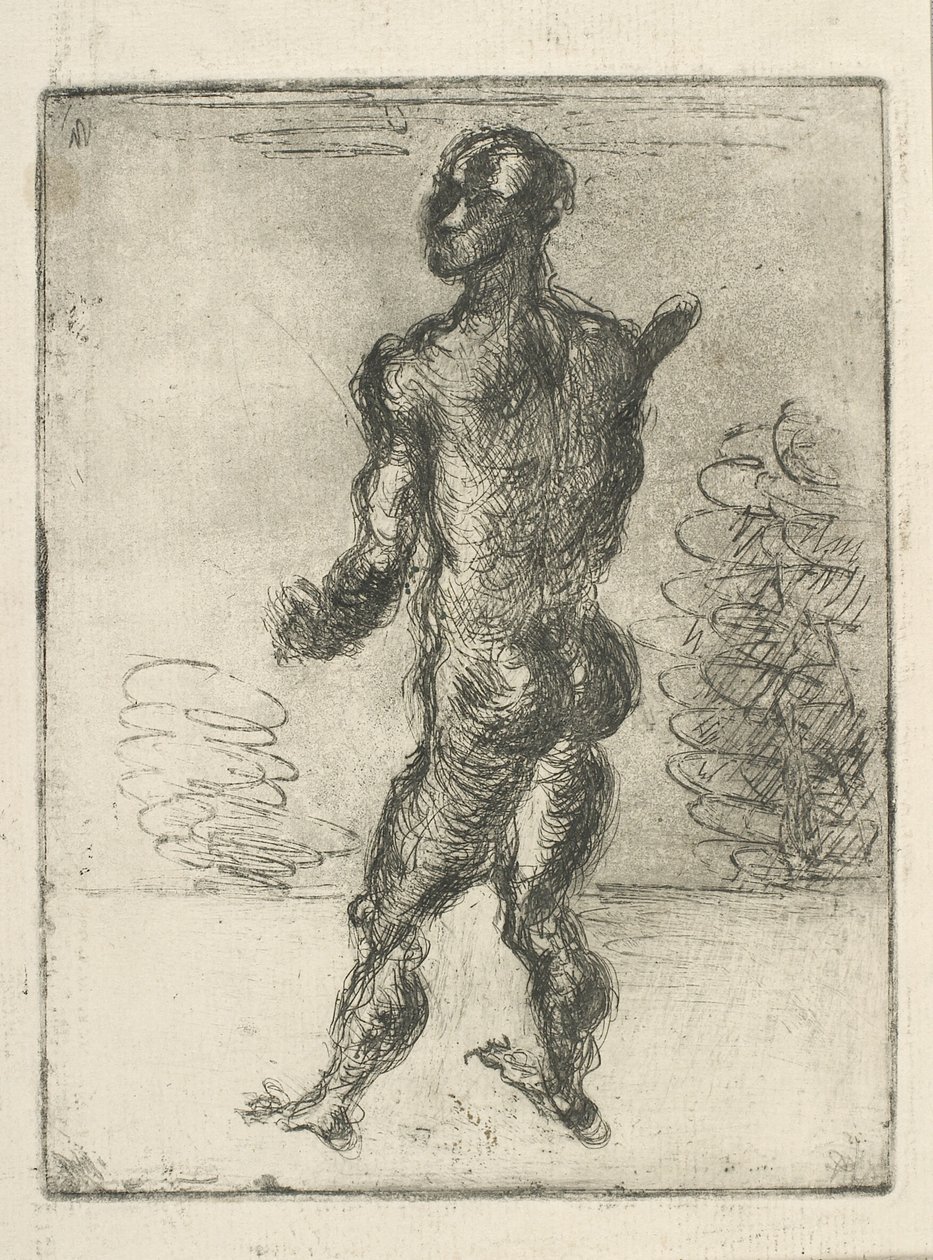 Uomo selvaggio da Vilhelm Lundstrøm