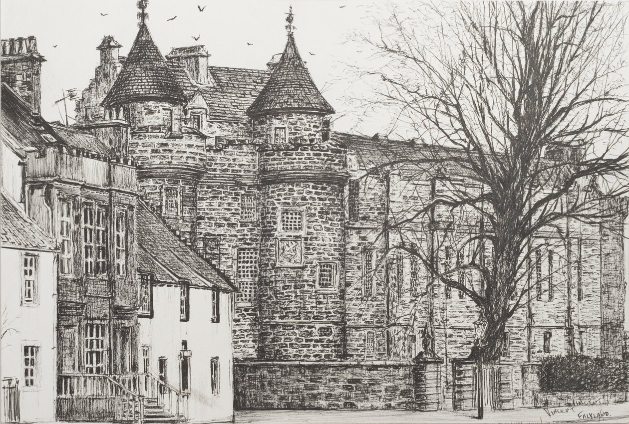 Palazzo di Falkland, Scozia, 2007 da Vincent Alexander Booth