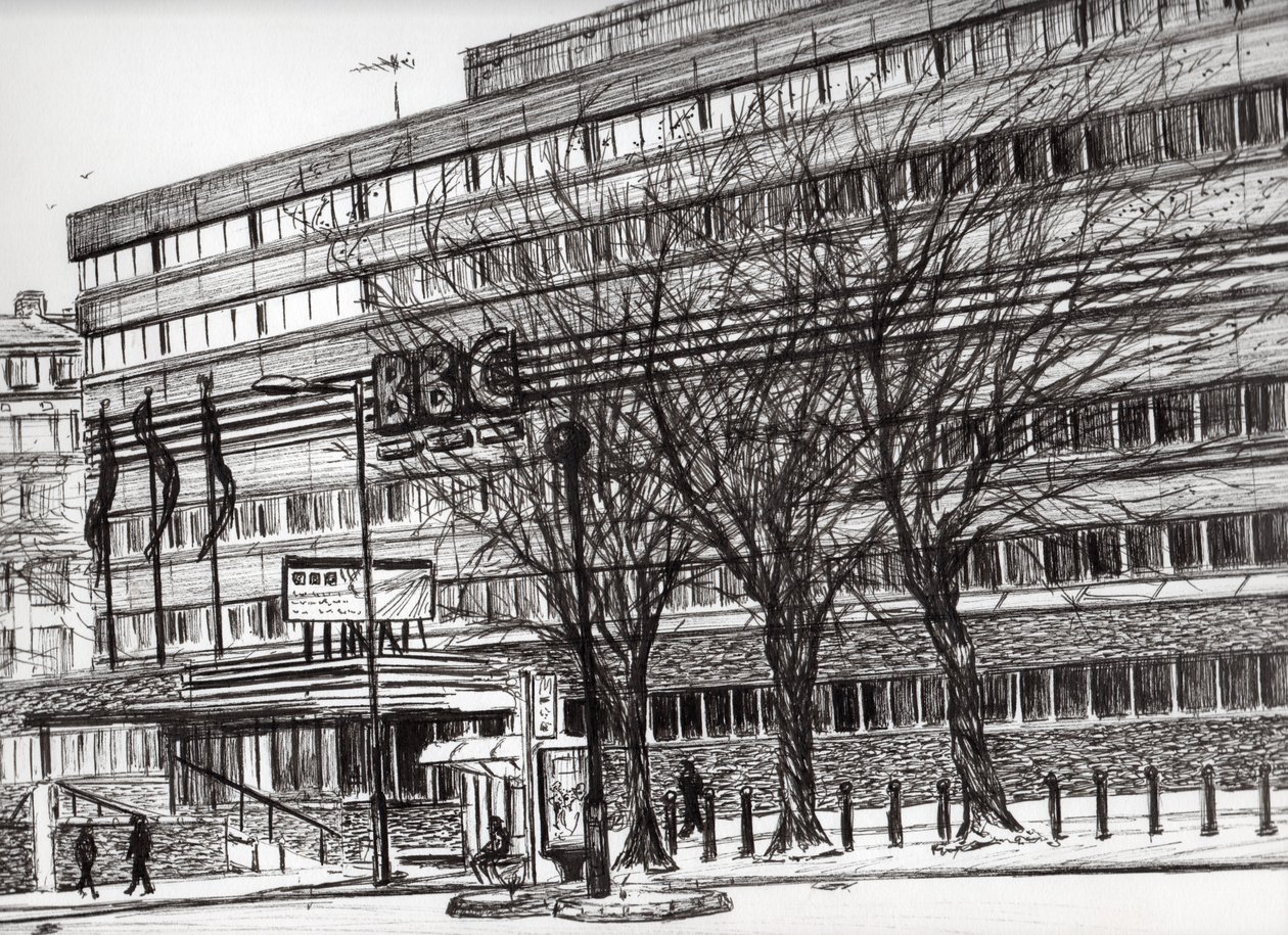 La vecchia BBC Oxford road Manchester, 2011 da Vincent Alexander Booth