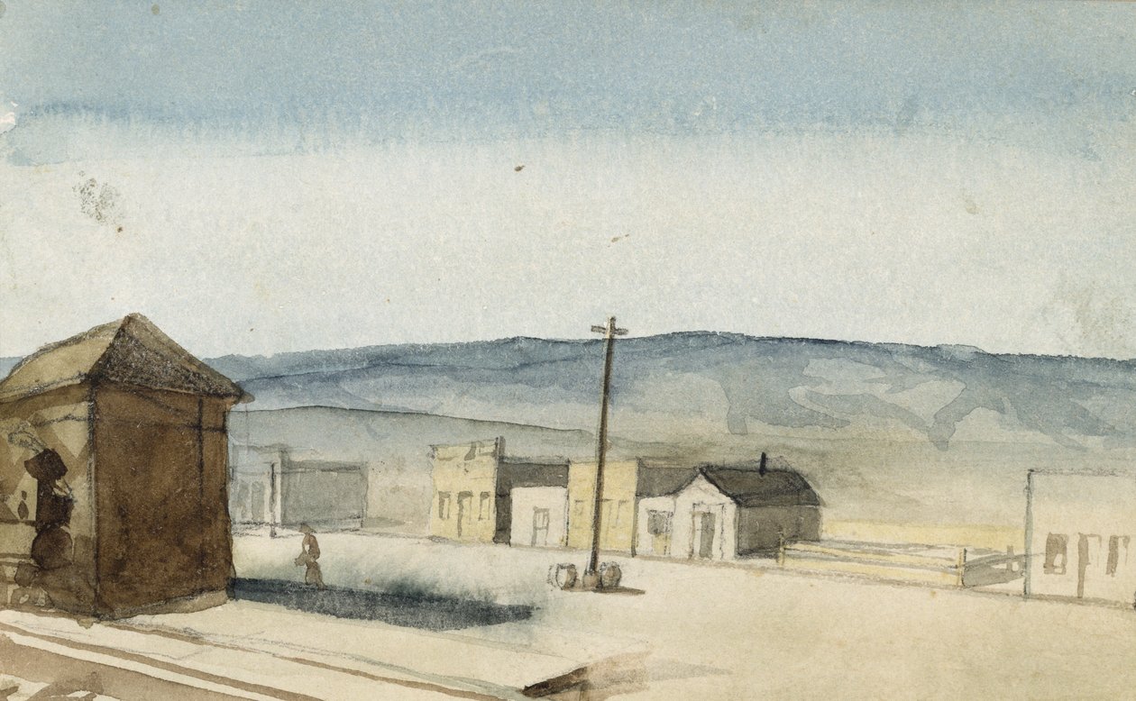 Stazione sulla Northern Pacific Railroad, Territorio dell