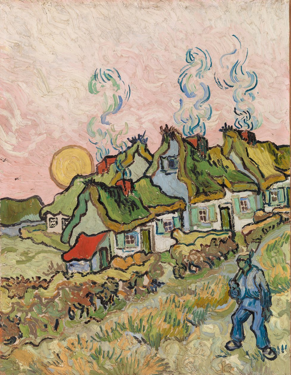 Case e figura da Vincent van Gogh