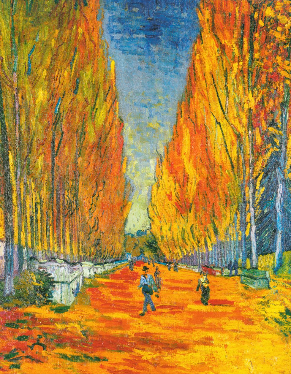 Viale ad Arles da Vincent van Gogh