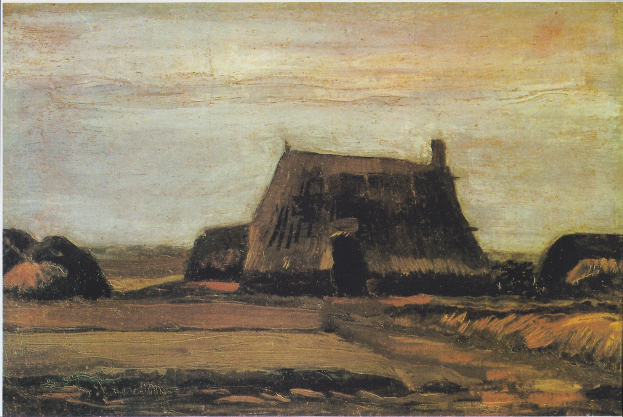Casa di Contadini con Torbiera da Vincent van Gogh