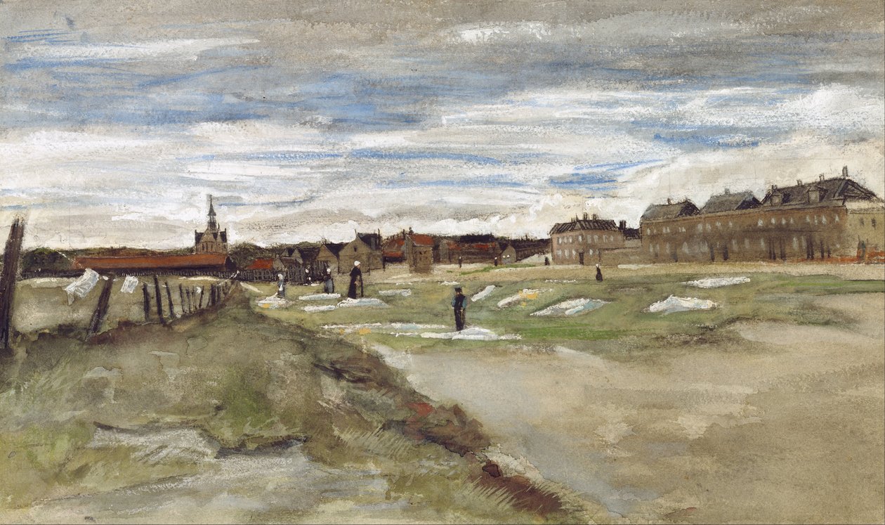 Campo di candeggio a Scheveningen da Vincent van Gogh