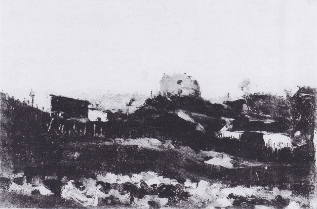 Vista di Montmartre con cava di pietra da Vincent van Gogh