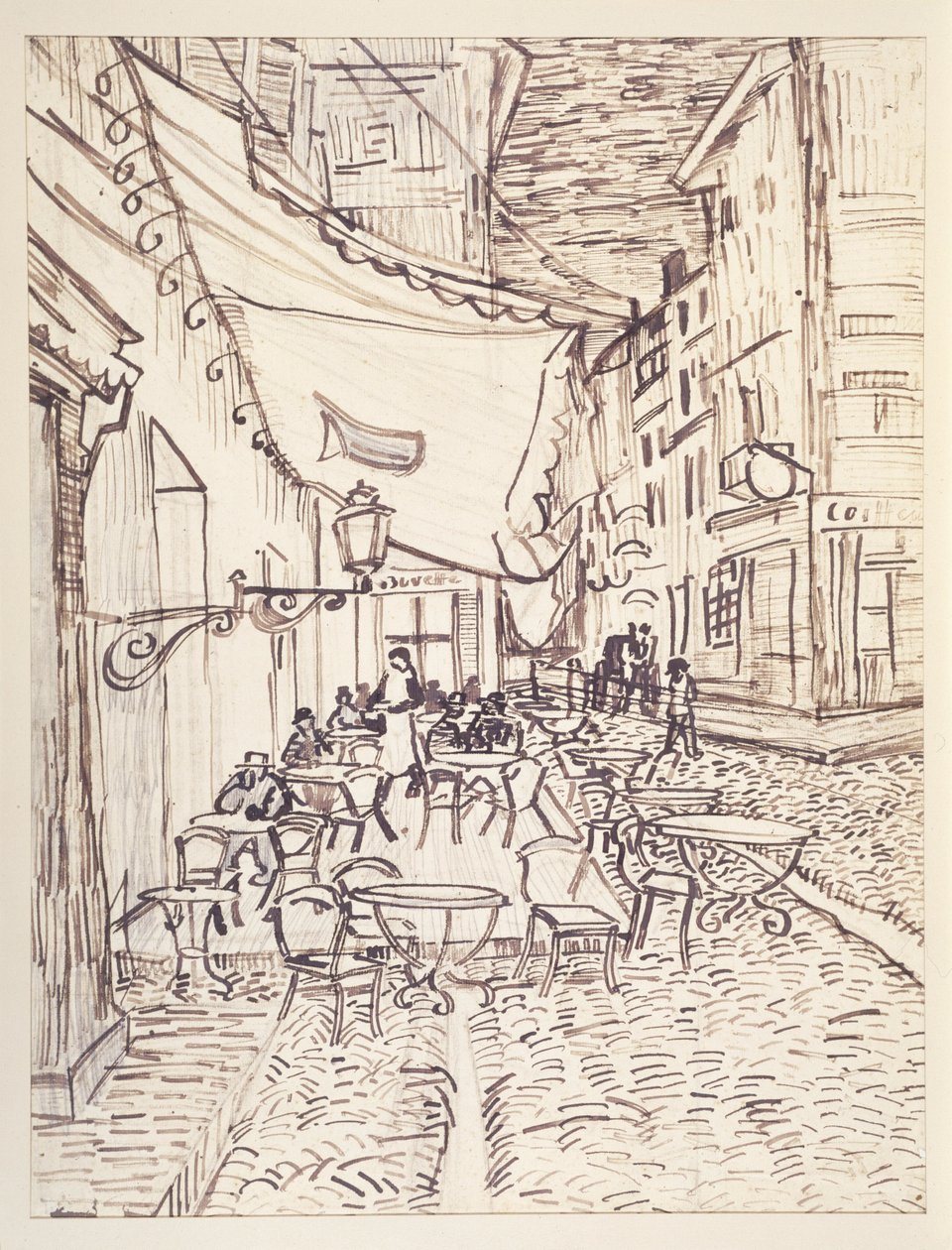 Terrazza del caffè di notte da Vincent van Gogh
