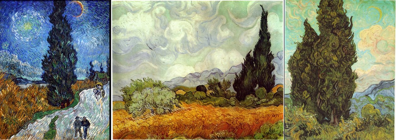 Strada di campagna in Provenza di notte da Vincent van Gogh