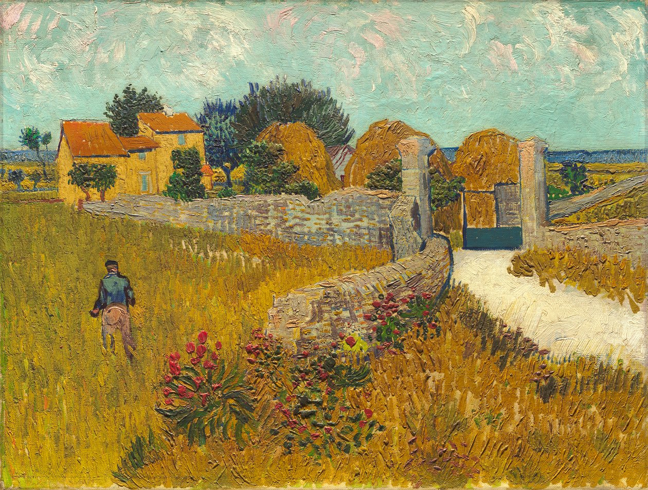 Fattoria in Provenza, 1888 da Vincent van Gogh