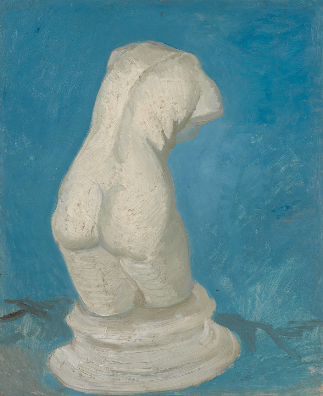 Torso in gesso (femminile) visto da dietro da Vincent van Gogh
