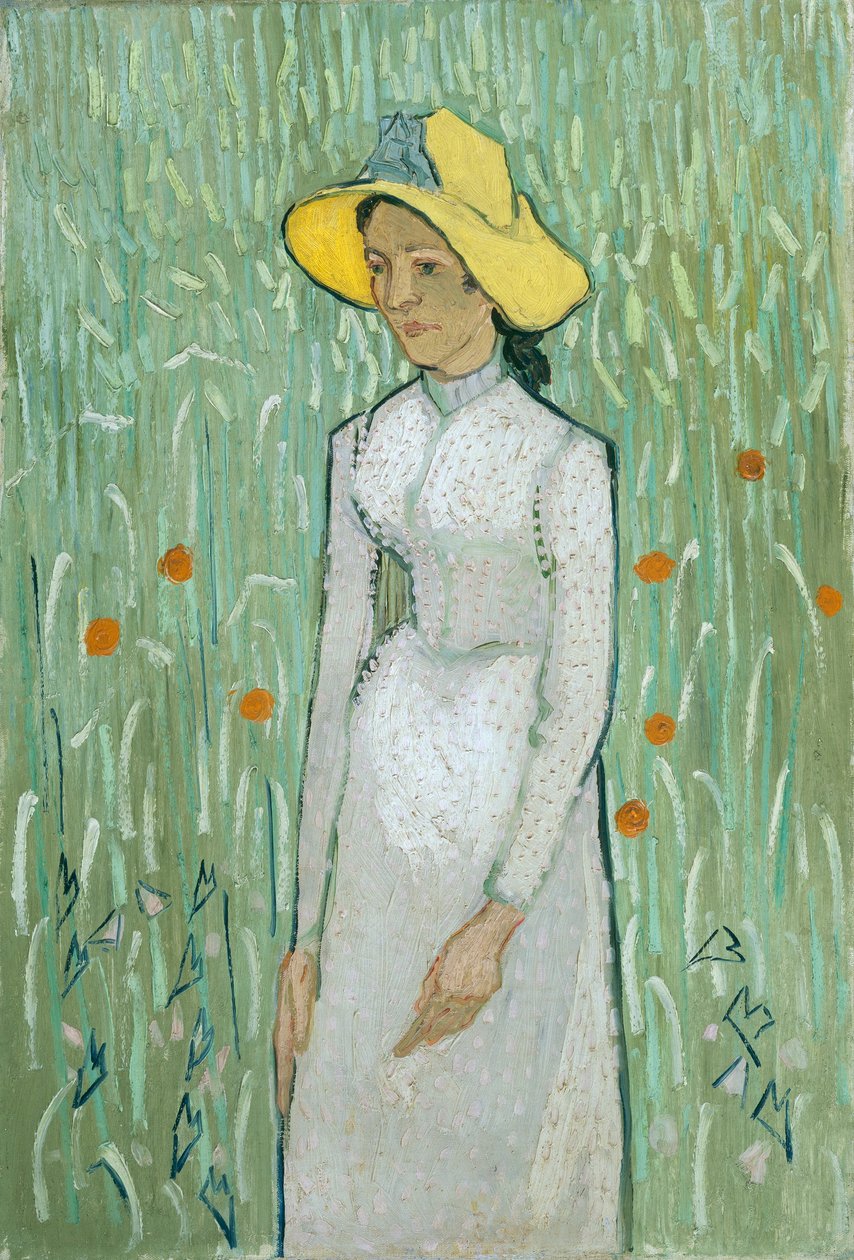 Ragazza in bianco, 1890 da Vincent van Gogh