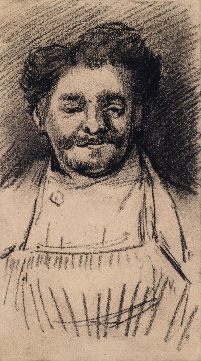 Testa di un uomo da Vincent van Gogh