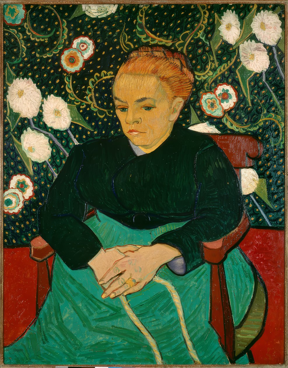 La Berceuse (Augustine Roulin) da Vincent van Gogh