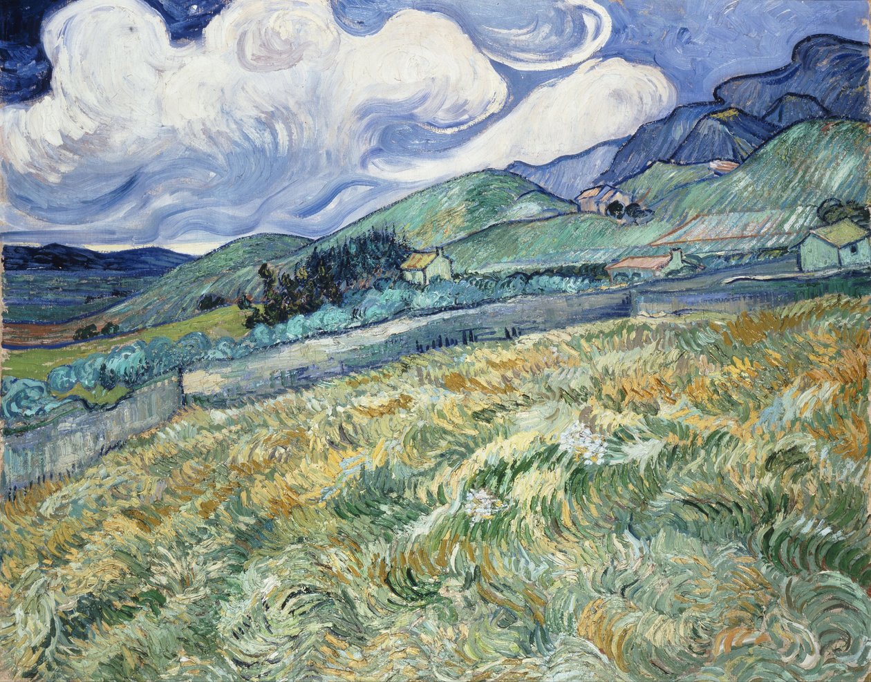 Paesaggio da Saint-Rémy da Vincent van Gogh