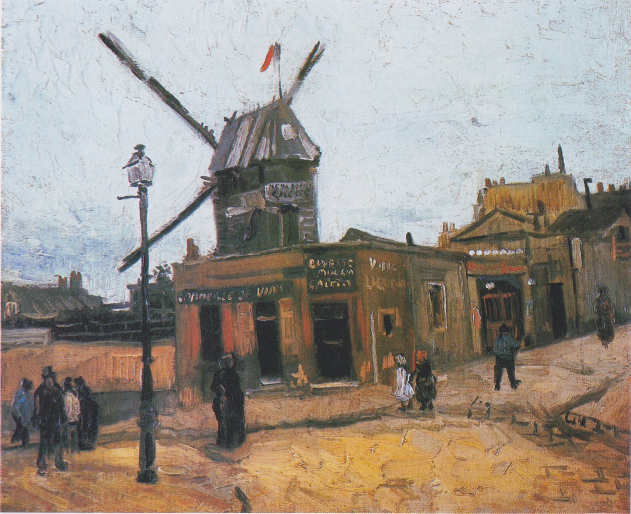 Le Moulin de la Galette da Vincent van Gogh