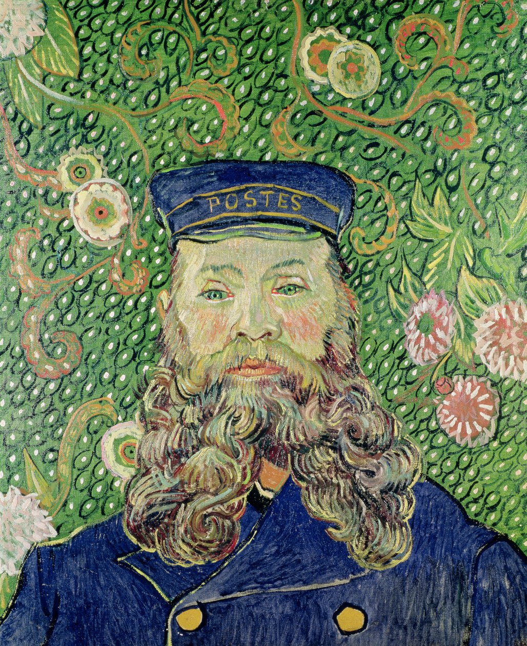 Ritratto del postino Joseph Roulin, 1889 da Vincent van Gogh