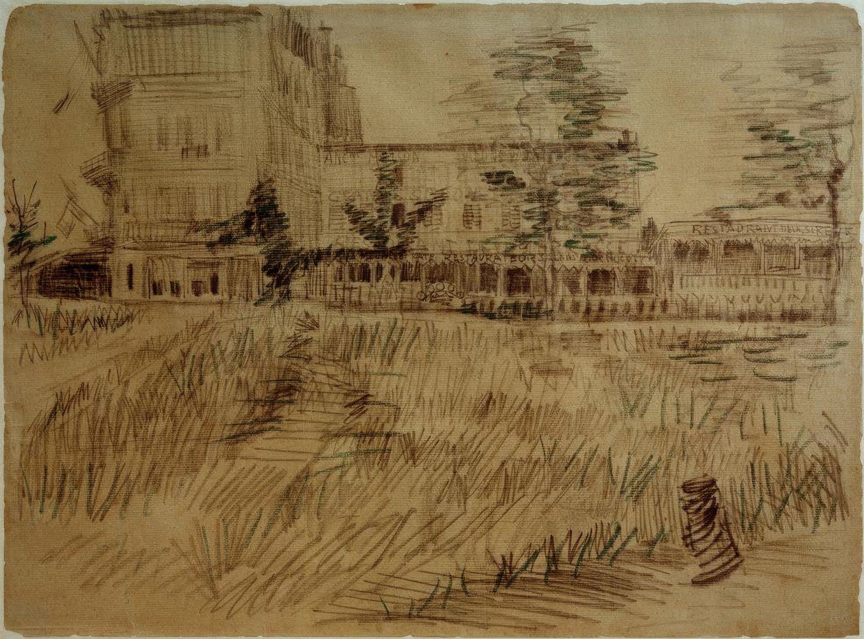 Ristorante De la Sirène ad Asnières da Vincent van Gogh