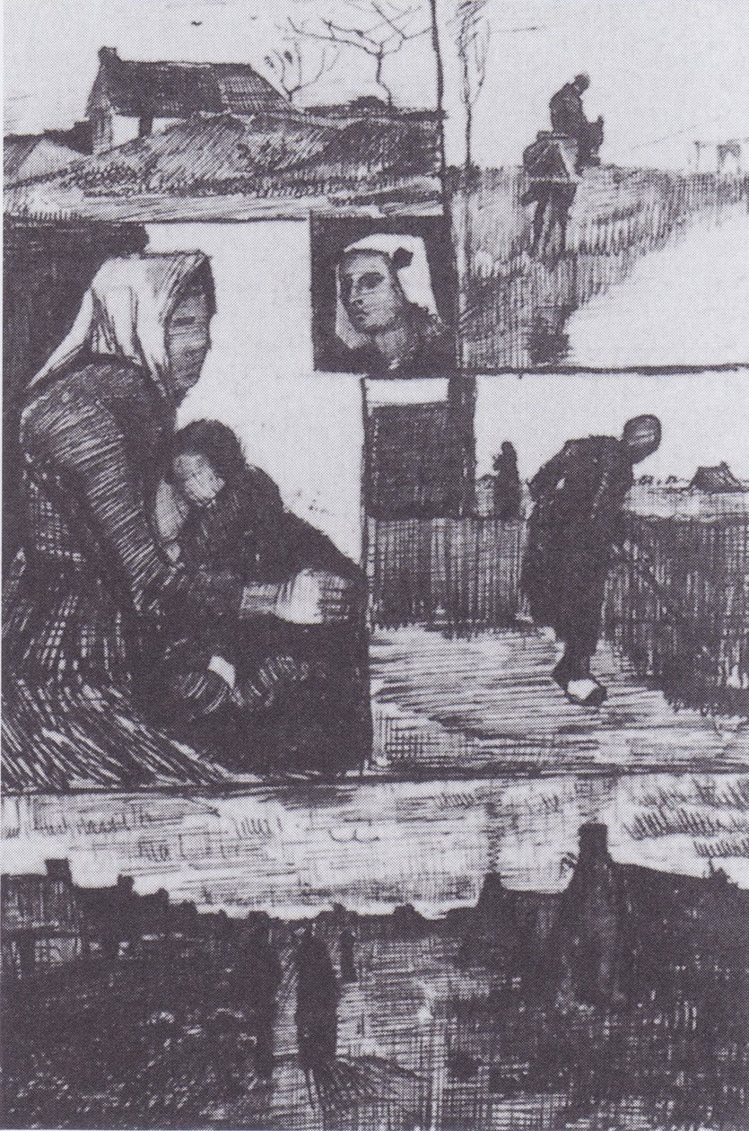 Foglio di schizzi da Vincent van Gogh