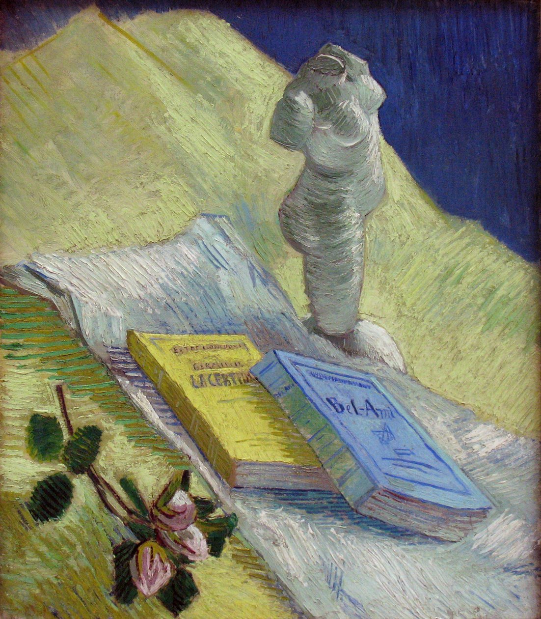 Natura morta con statuetta di gesso da Vincent van Gogh