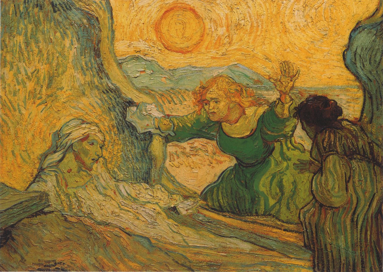 La resurrezione di Lazzaro (dopo Rembrandt) da Vincent van Gogh