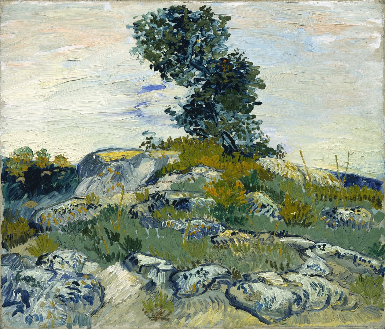 Le rocce da Vincent van Gogh