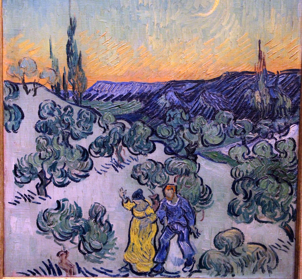 Passeggiata al crepuscolo da Vincent van Gogh